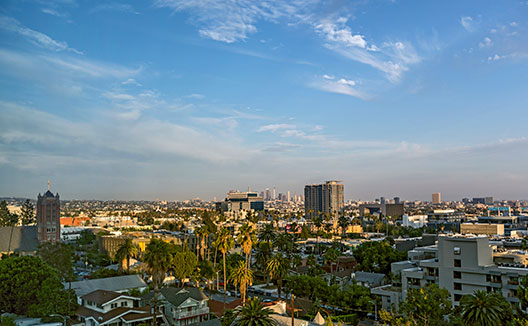 Suite view at Kimpton Everly Hotel